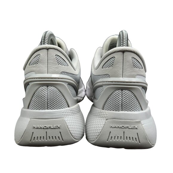 Reebok Nanoflex Pure Grey White Trainer Shoes GZ0256 Women's Size 8 - Picture 5 of 10